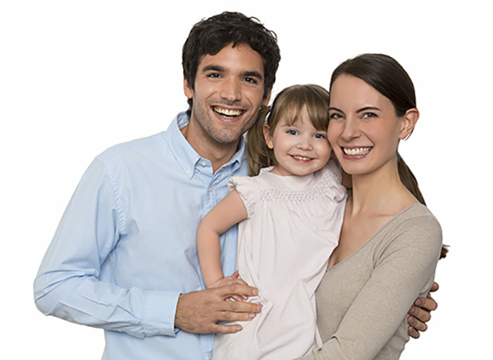 Smiling Family picture